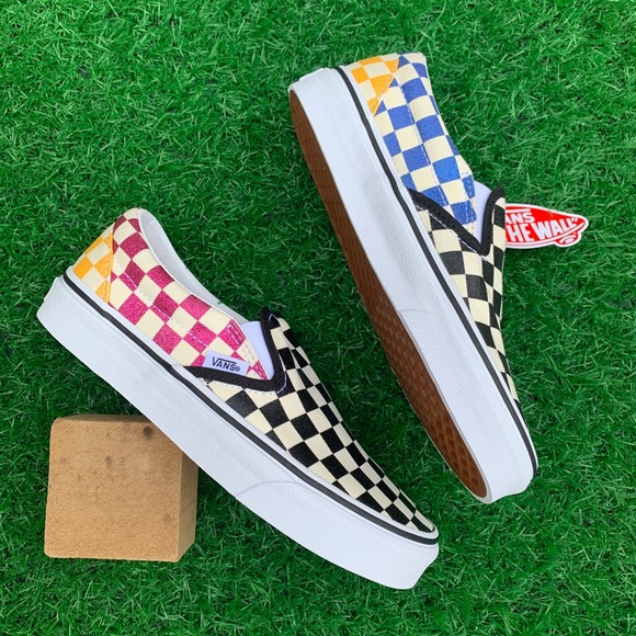 Vans Checkerboard Slip On Glitter - Picture 3 of 5